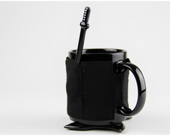 Creative Ninja Ceramic Mug with Coaster (for Coffee)