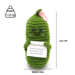 Wool Crocheted Potato Facial Expression Plush