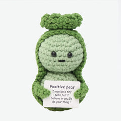 Wool Crocheted Potato Facial Expression Plush