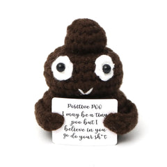 Wool Crocheted Potato Facial Expression Plush