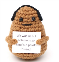 Potato Crocheted–handcrafted