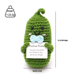 Wool Crocheted Potato Facial Expression Plush