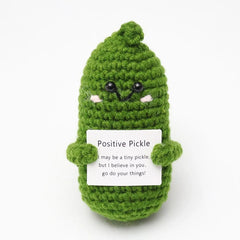 Wool Crocheted Potato Facial Expression Plush