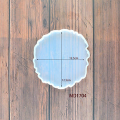 Wave Coaster Silicone Mold for DIY Resin Crafts