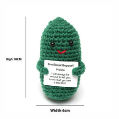 Wool Crocheted Potato Facial Expression Plush