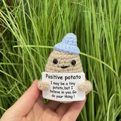 Positive Energy Crocheted Potato and Fruit Decor