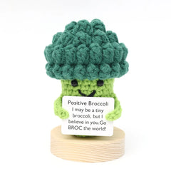 Wool Crocheted Potato Facial Expression Plush