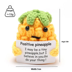 Wool Crocheted Potato Facial Expression Plush