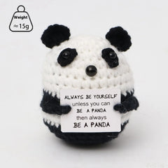 Wool Crocheted Potato Facial Expression Plush