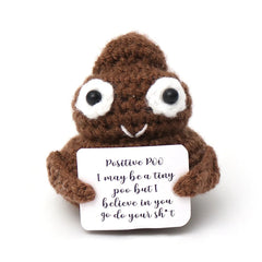 Wool Crocheted Potato Facial Expression Plush