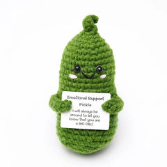 Wool Crocheted Potato Facial Expression Plush