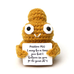 Wool Crocheted Potato Facial Expression Plush