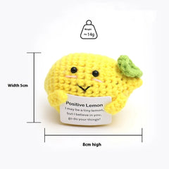 Wool Crocheted Potato Facial Expression Plush