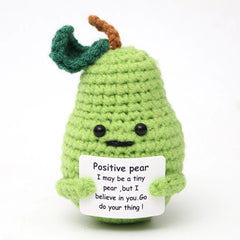 Wool Crocheted Potato Facial Expression Plush